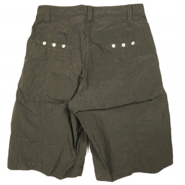 オマールアフリディ PANELLED WIDE SHORTS ナイロンショートパンツ