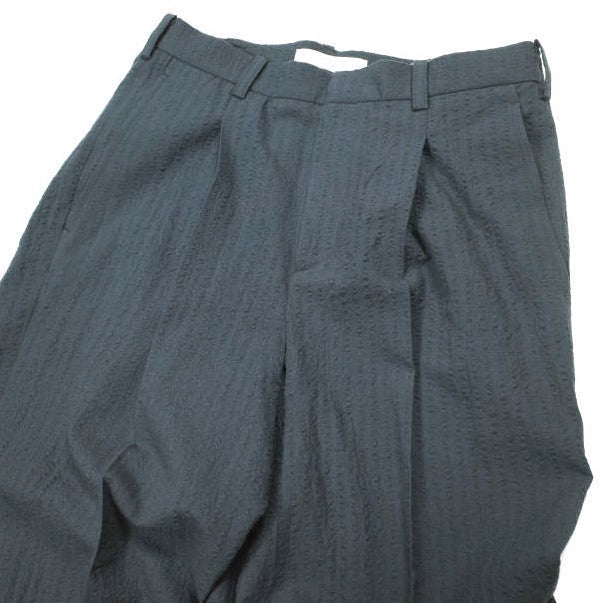 seya. SUMMER PANTS SEERSUCKER WOOL パンツ