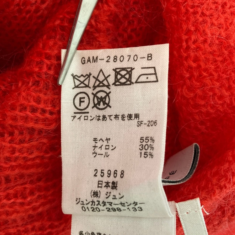 アダムエロペ ウールモヘアニットセーター