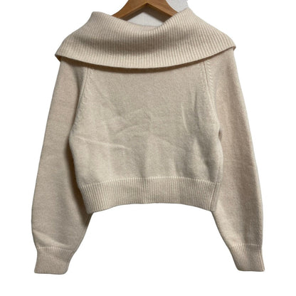 ハーリップトゥ Big Collar Knit カーディガン