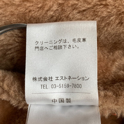 エストネーション ムートンフーデッドコート