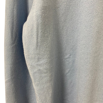グランサッソ カシミヤブレンドウールハーフジップセーター