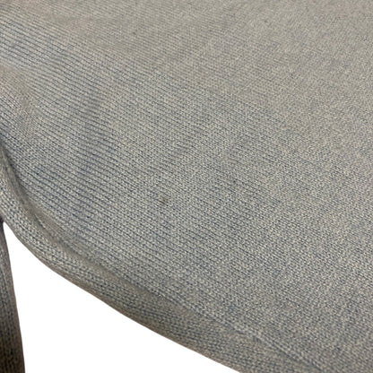 グランサッソ カシミヤブレンドウールハーフジップセーター