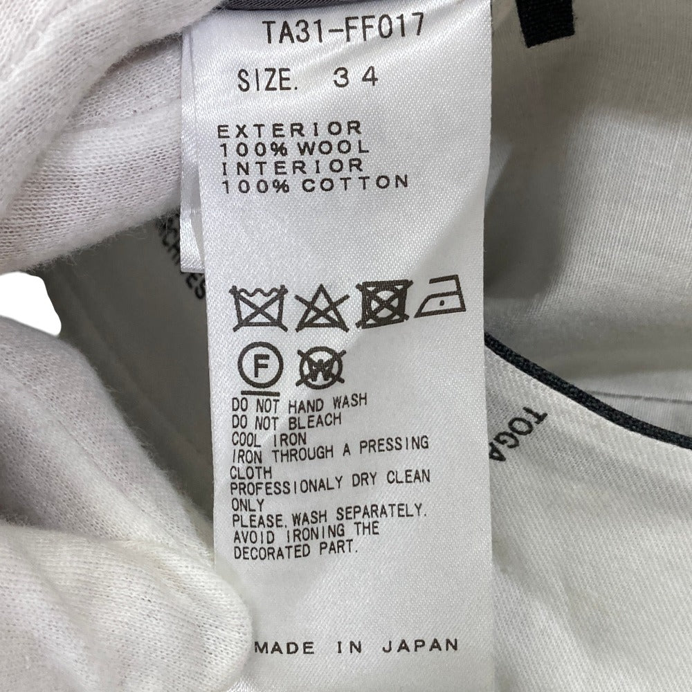 トーガアーカイブス ウールスラックス