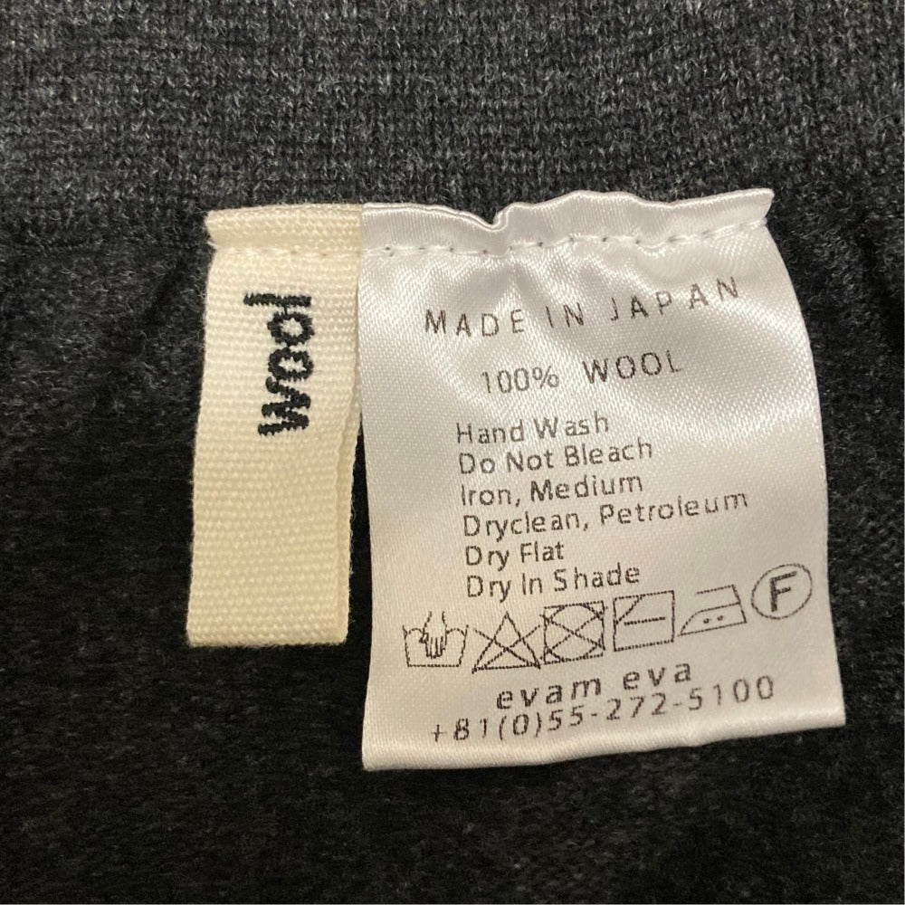 エヴァムエヴァ ウールニットバルーンスカート