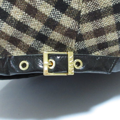 ガニー Checked Wool Mix ベレー帽