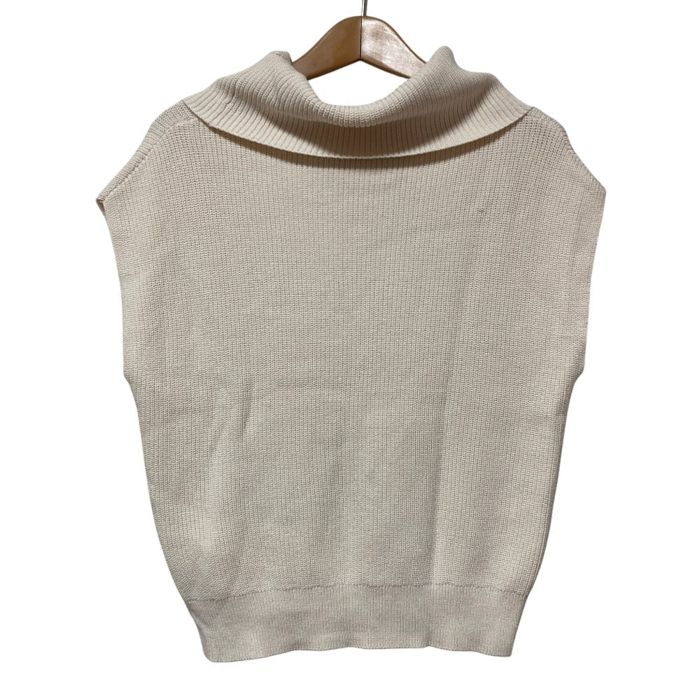 ハーリップトゥ Drape Neck ニットタンクトップ