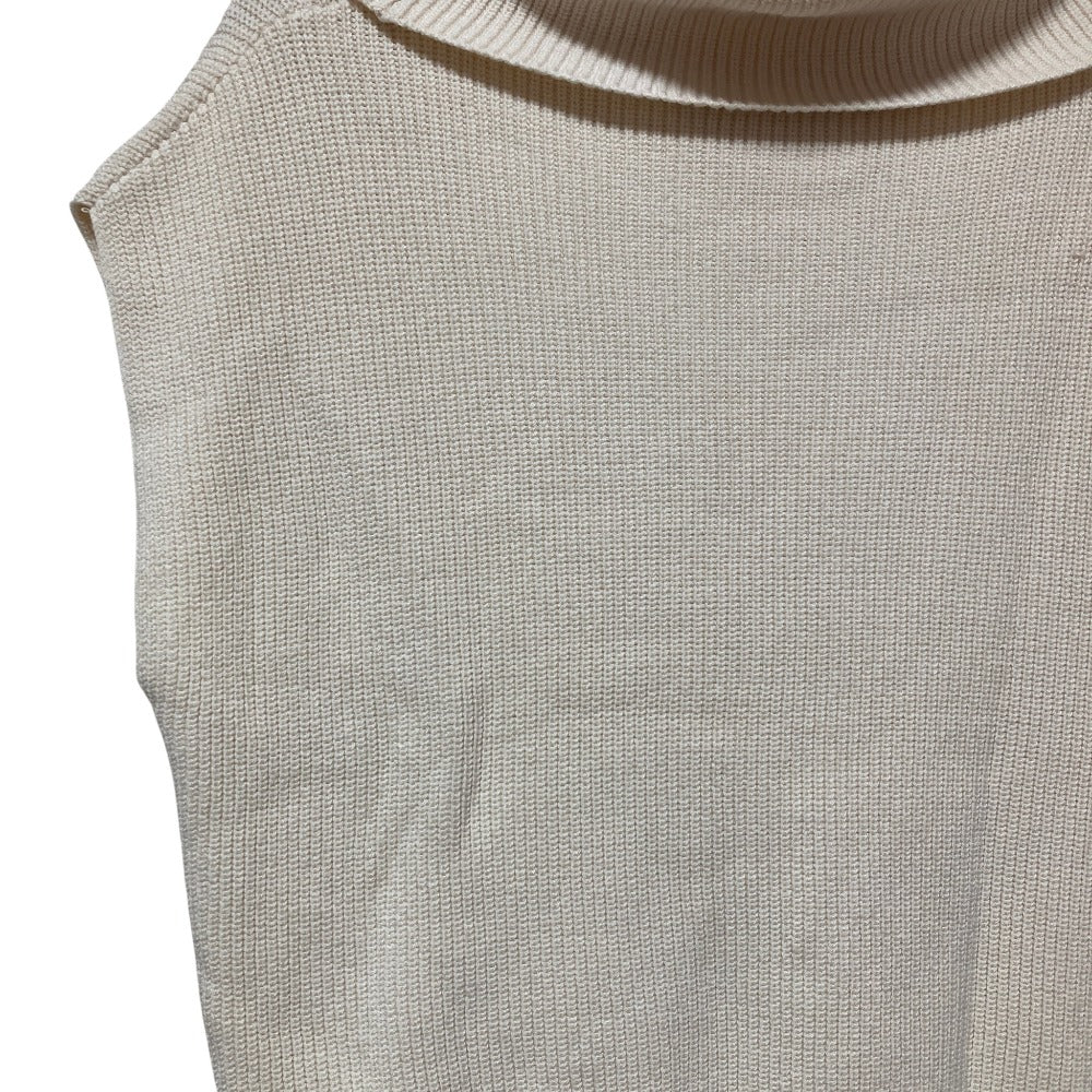 ハーリップトゥ Drape Neck ニットタンクトップ