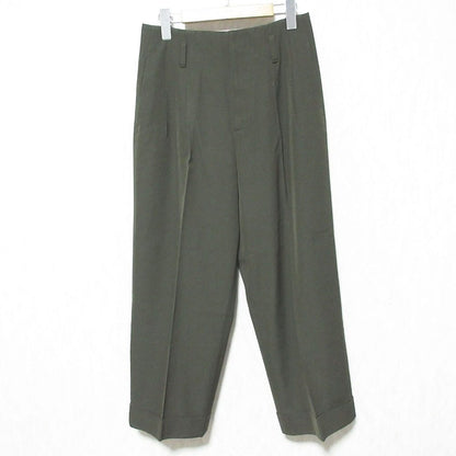 マーガレットハウエル COMPACT COTTON WOOL トラウザー