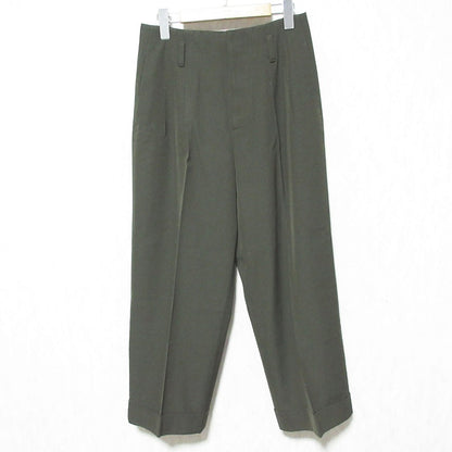 マーガレットハウエル COMPACT COTTON WOOL トラウザー
