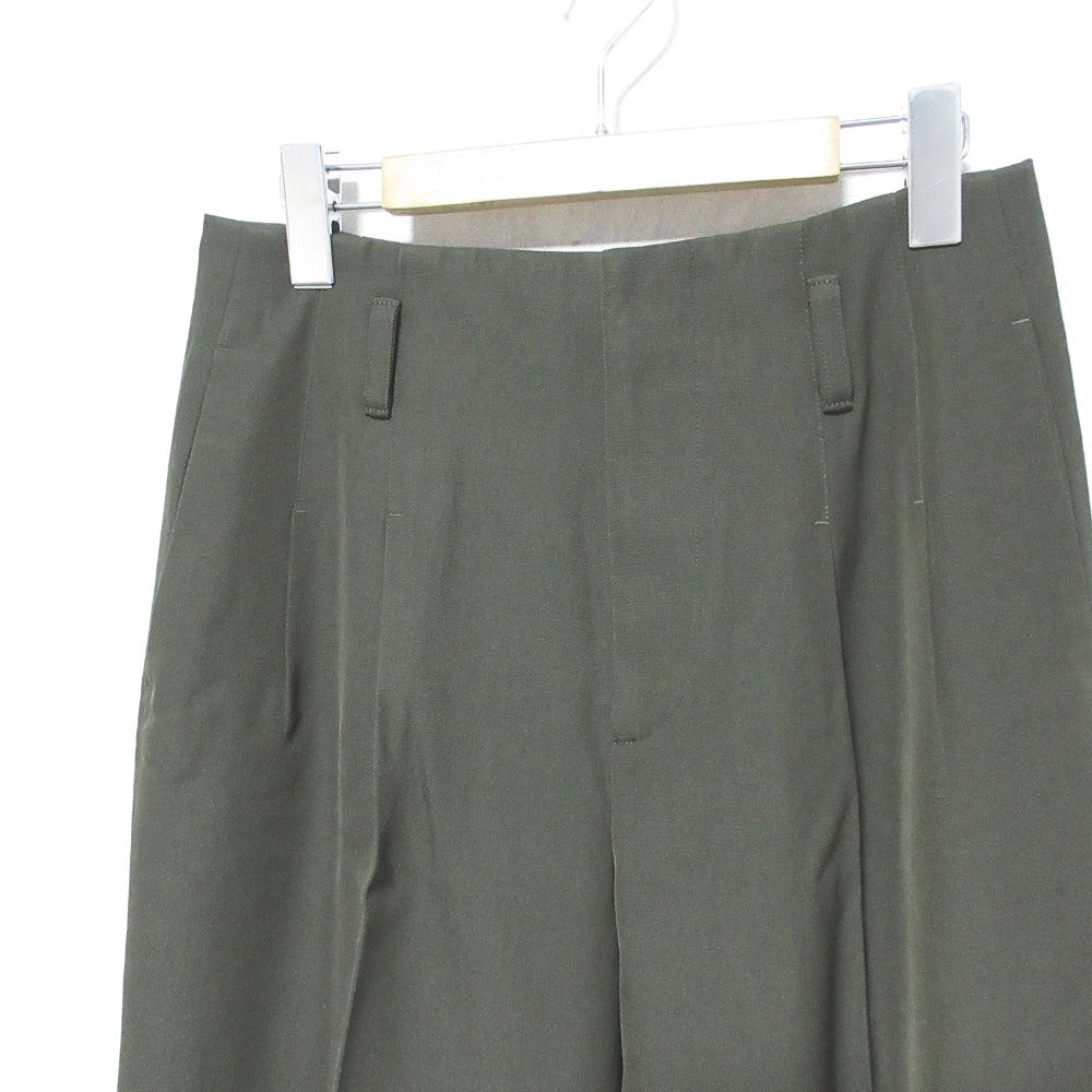 マーガレットハウエル COMPACT COTTON WOOL トラウザー