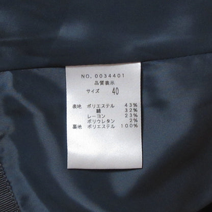 フォッシィ ベロアノーカラージャケット