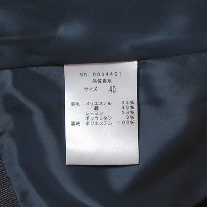 フォッシィ ベロアノーカラージャケット