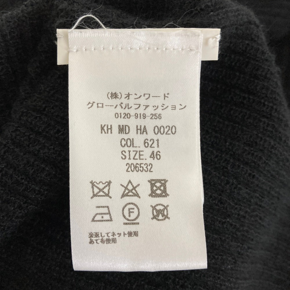 ミッソーニ カシミアシルクリブニットカットソー