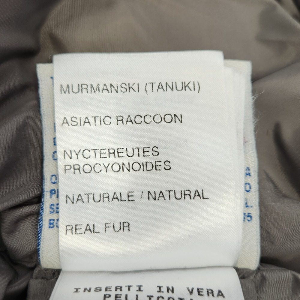 モンクレール NANTESFUR ダウンコート