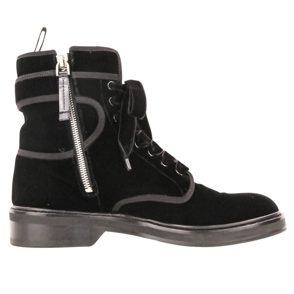 ロジェヴィヴィエ VIV RANGERS STRASS B FABR BOOTIE ベルベットブーツ