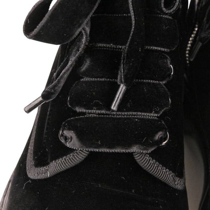 ロジェヴィヴィエ VIV RANGERS STRASS B FABR BOOTIE ベルベットブーツ