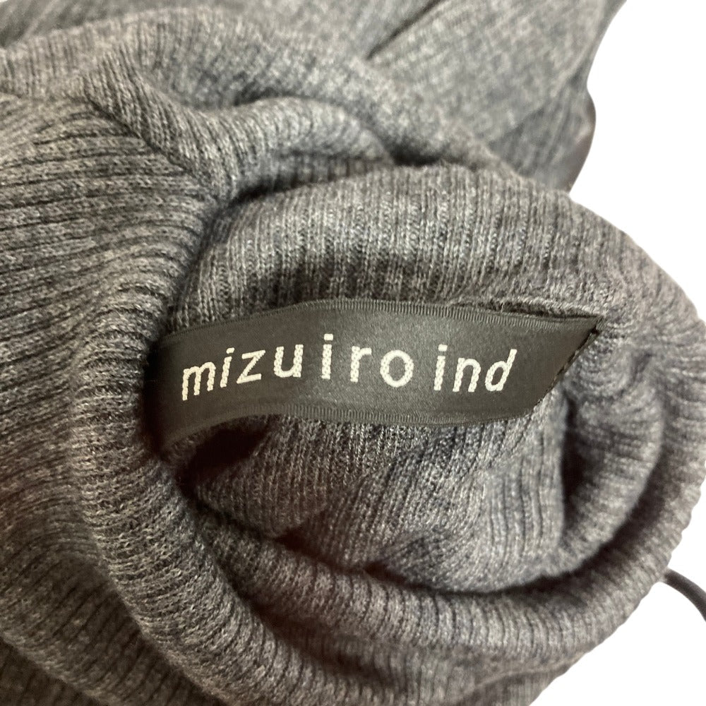 ミズイロインド ニットプルオーバー