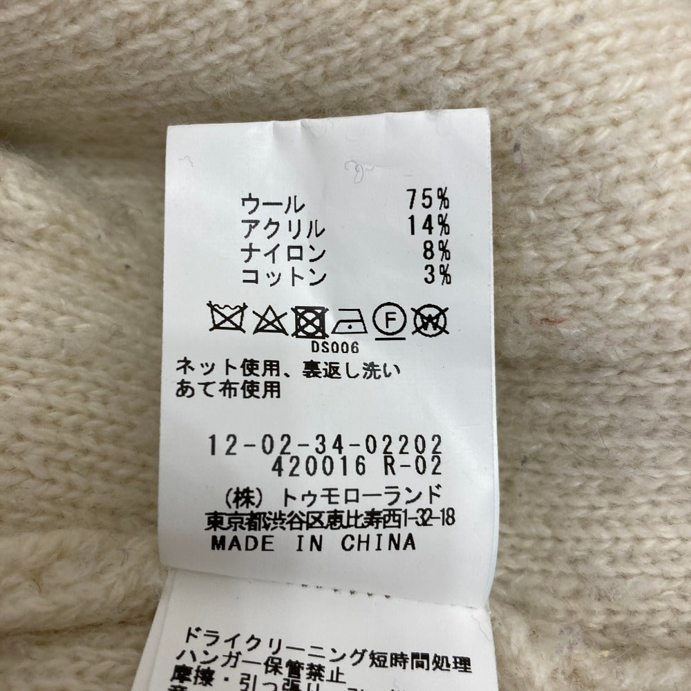 マカフィー フェイクムートンカーディガン
