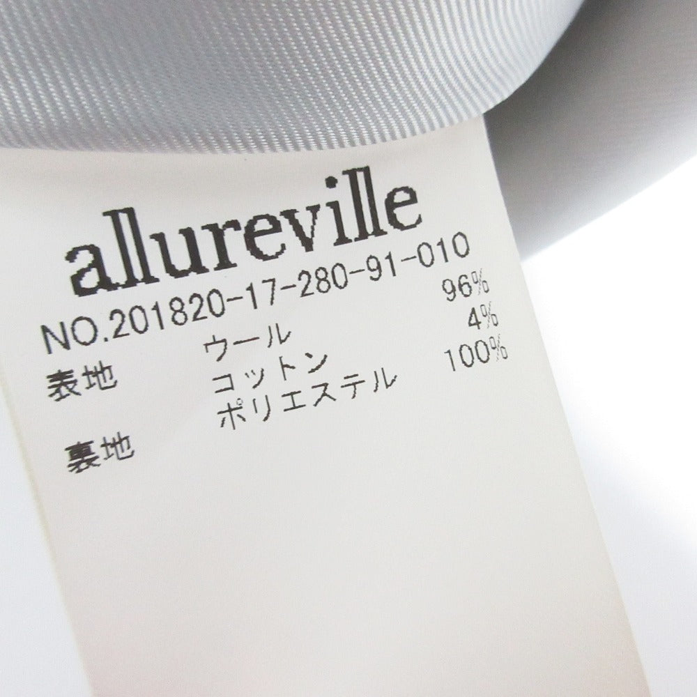 アルアバイル スタンドカラーハーフコート