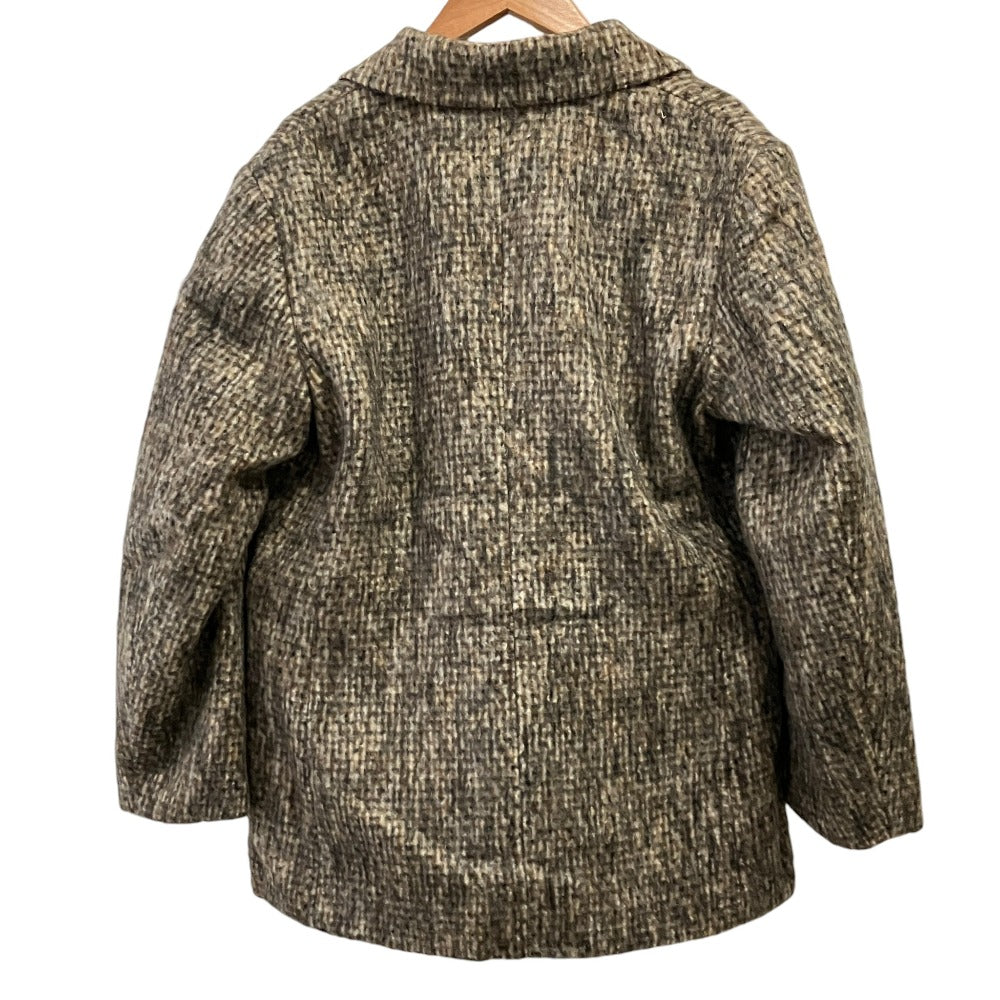 トゥモローランドマカフィーモヘヤミックスシャギーダブルブレストジャケット