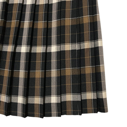 マーガレットハウエル TARTAN WOOL BLEND プリーツスカート
