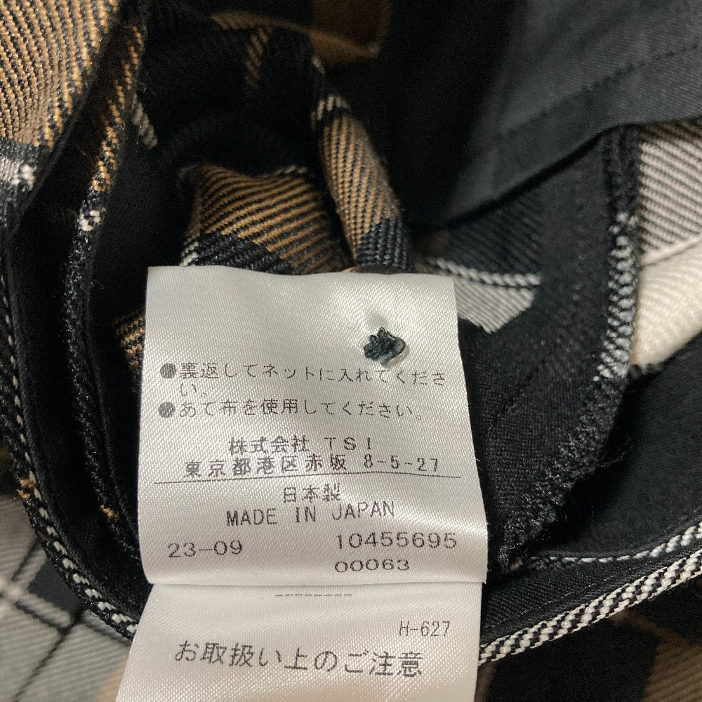 マーガレットハウエル TARTAN WOOL BLEND プリーツスカート