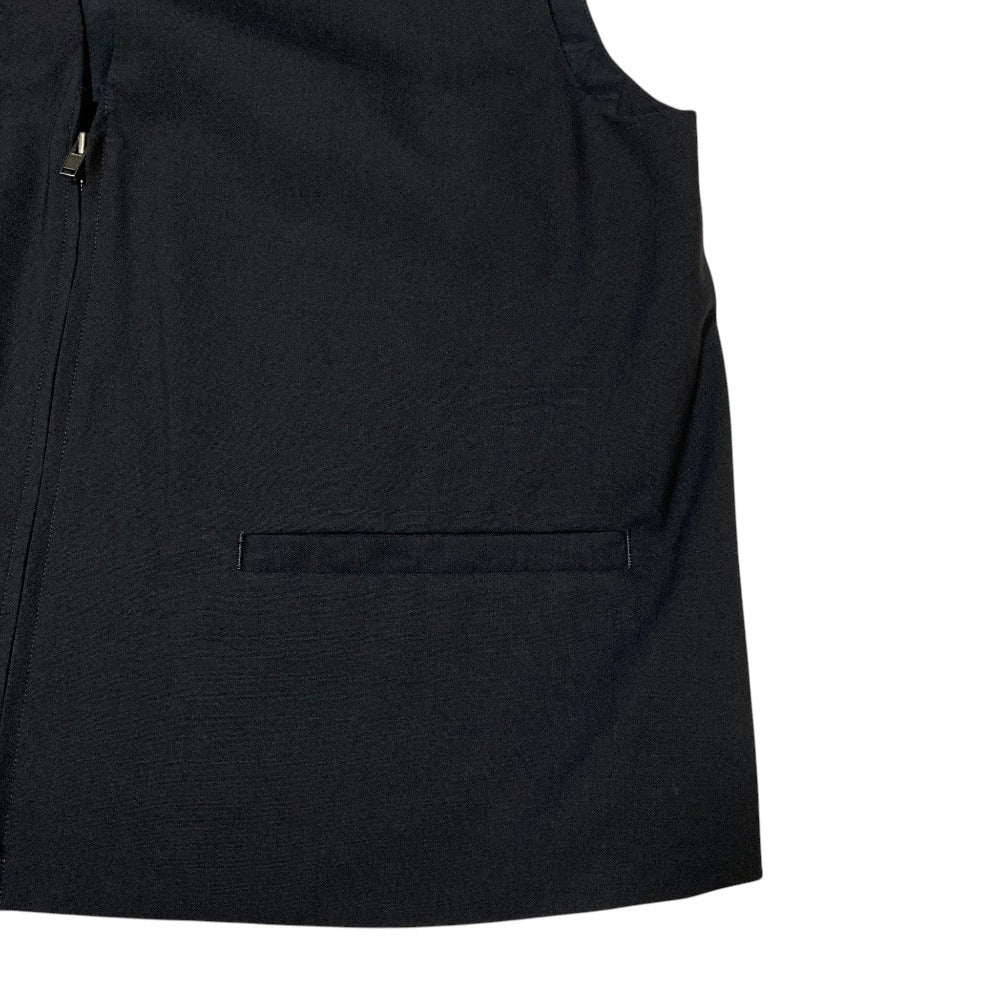 マーガレットハウエル SUMMER WOOL POPLIN ベストコート