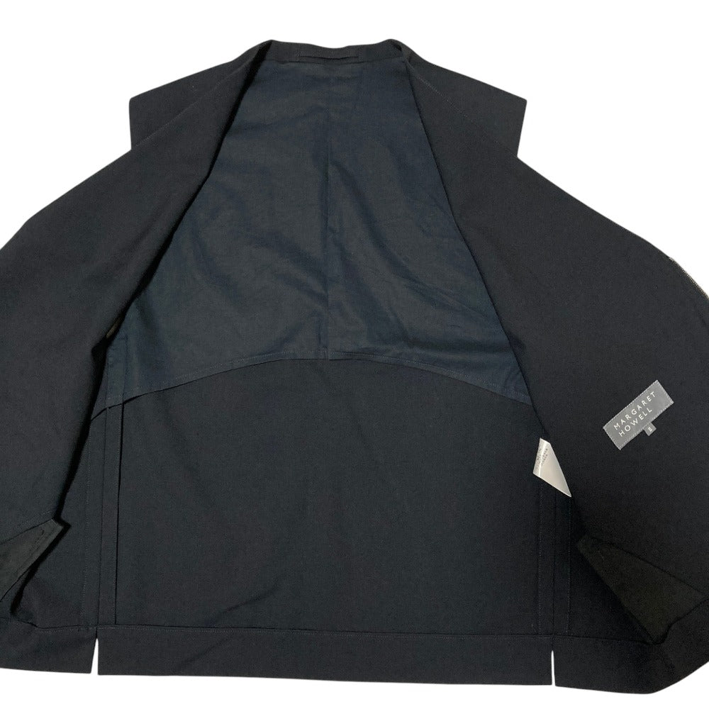 マーガレットハウエル SUMMER WOOL POPLIN ベストコート