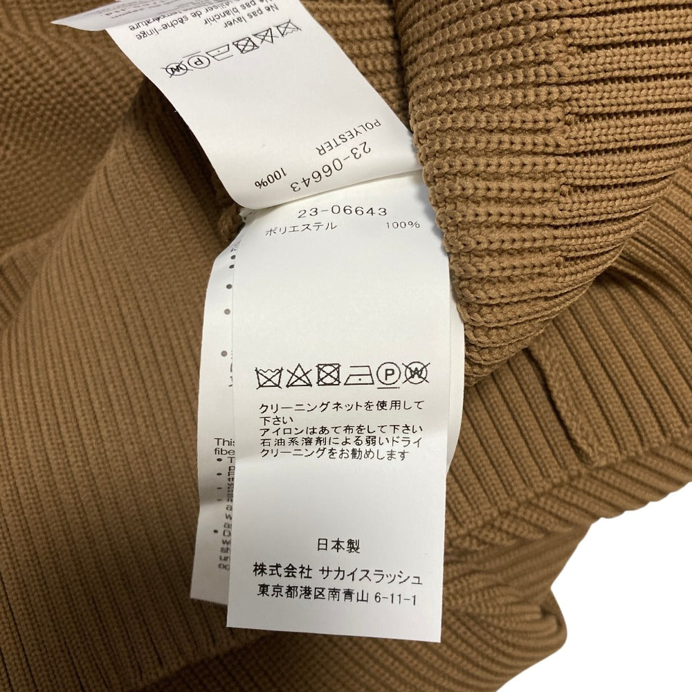 サカイ テクニカルジャージーセーター