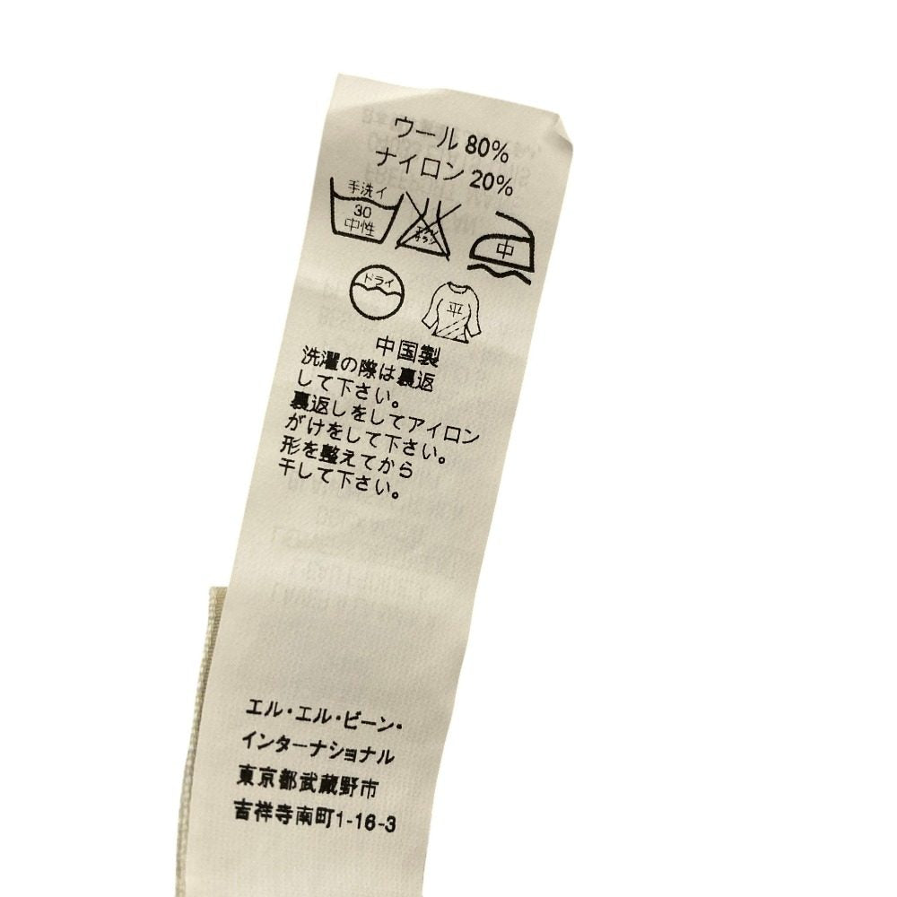 エルエルビーン ケーブルニットカーディガン