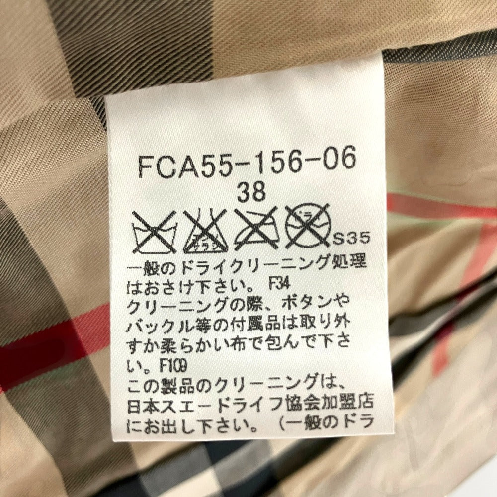 バーバリーロンドン ラムレザーライダースジャケット