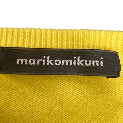 marikomikuni カシミヤクルーネックニットセーター