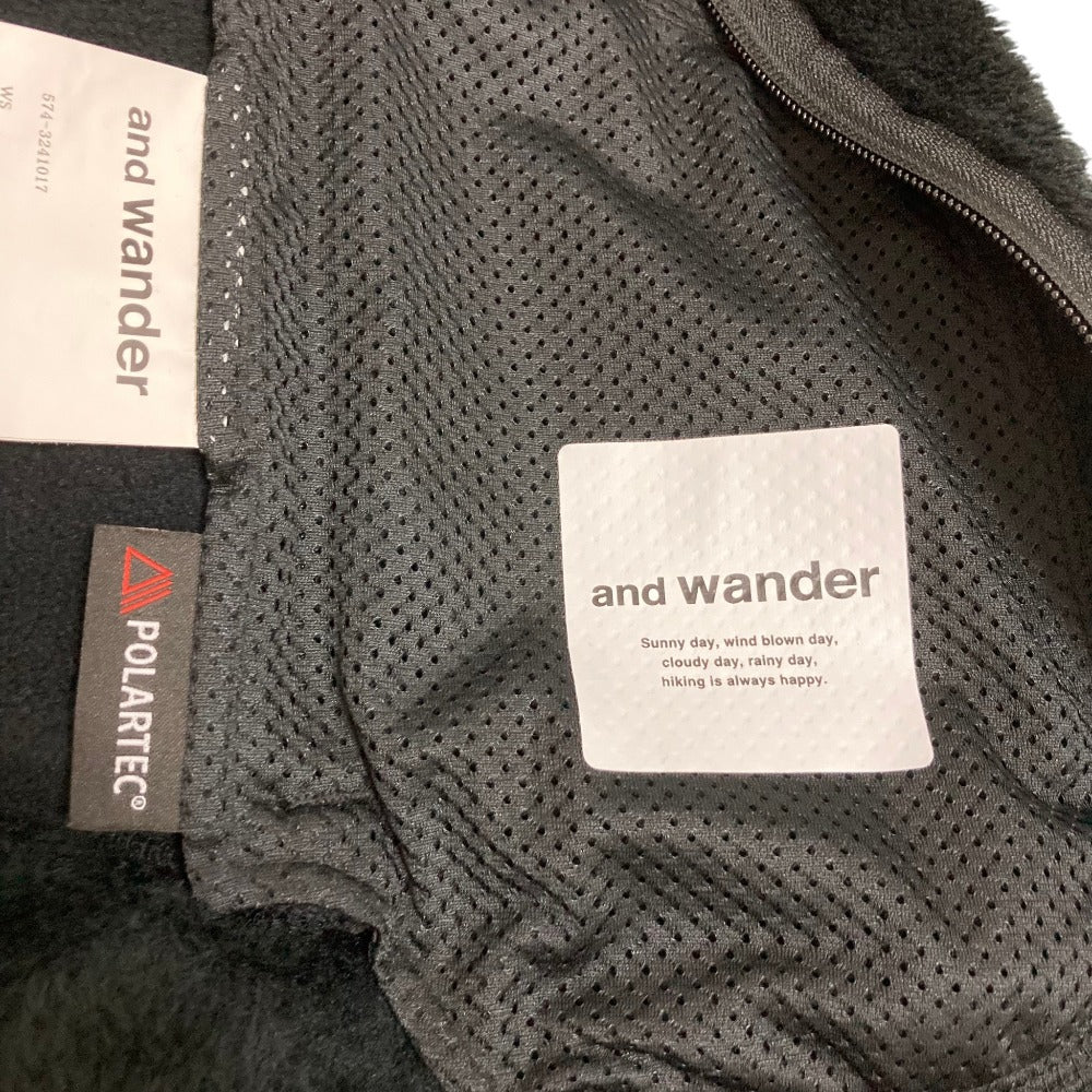 アンドワンダー high loft fleece POLARTEC ジャケット