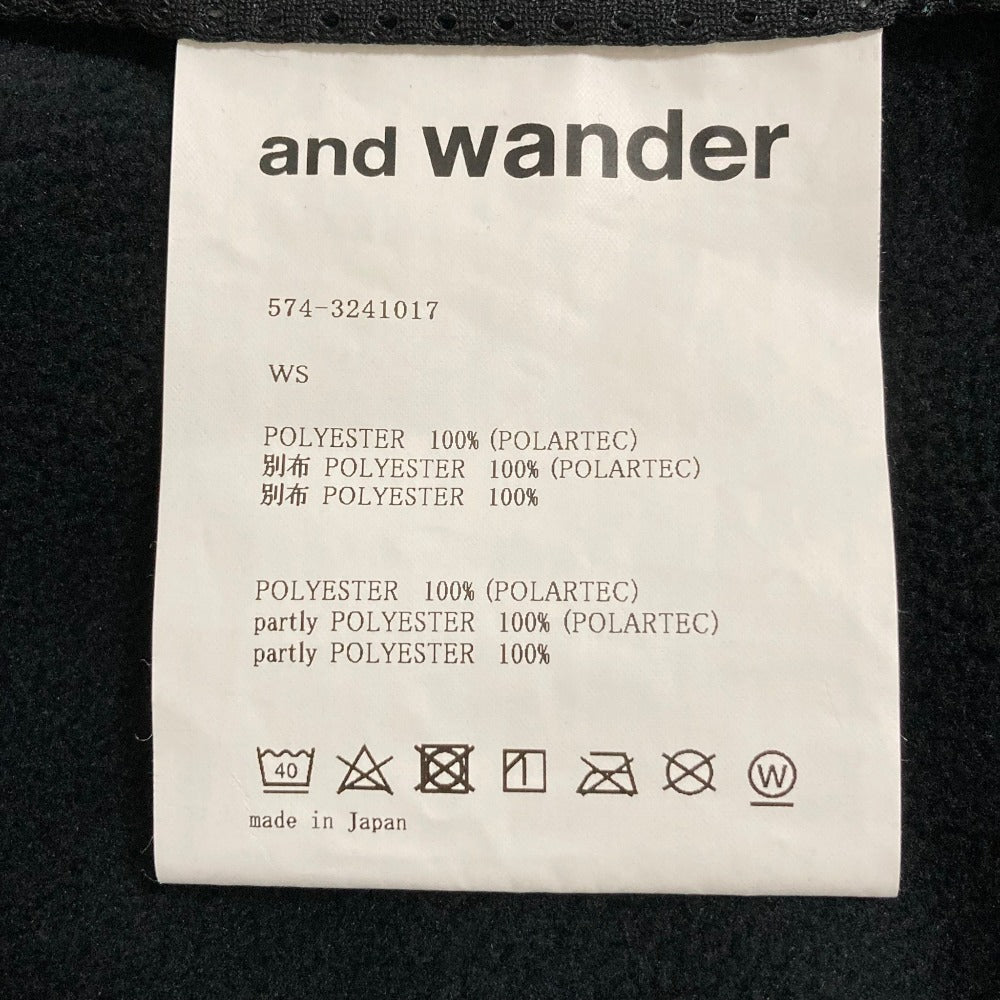 アンドワンダー high loft fleece POLARTEC ジャケット