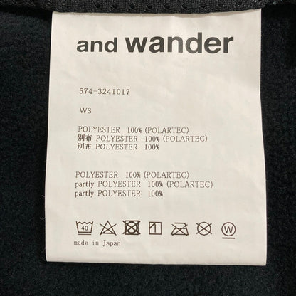 アンドワンダー high loft fleece POLARTEC ジャケット
