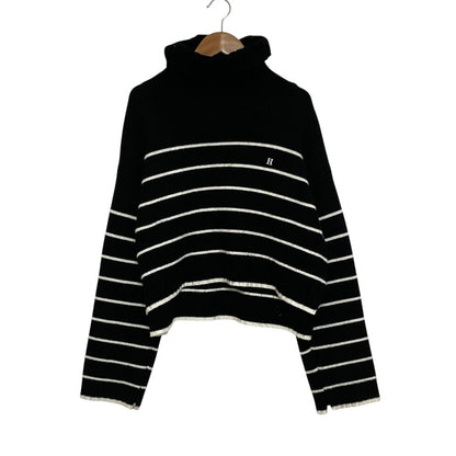 ハーリップトゥ Striped Turtleneck ニットプルオーバー