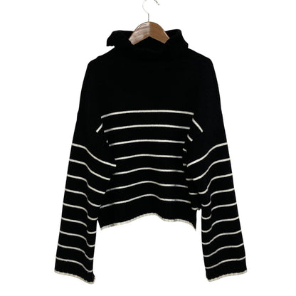 ハーリップトゥ Striped Turtleneck ニットプルオーバー