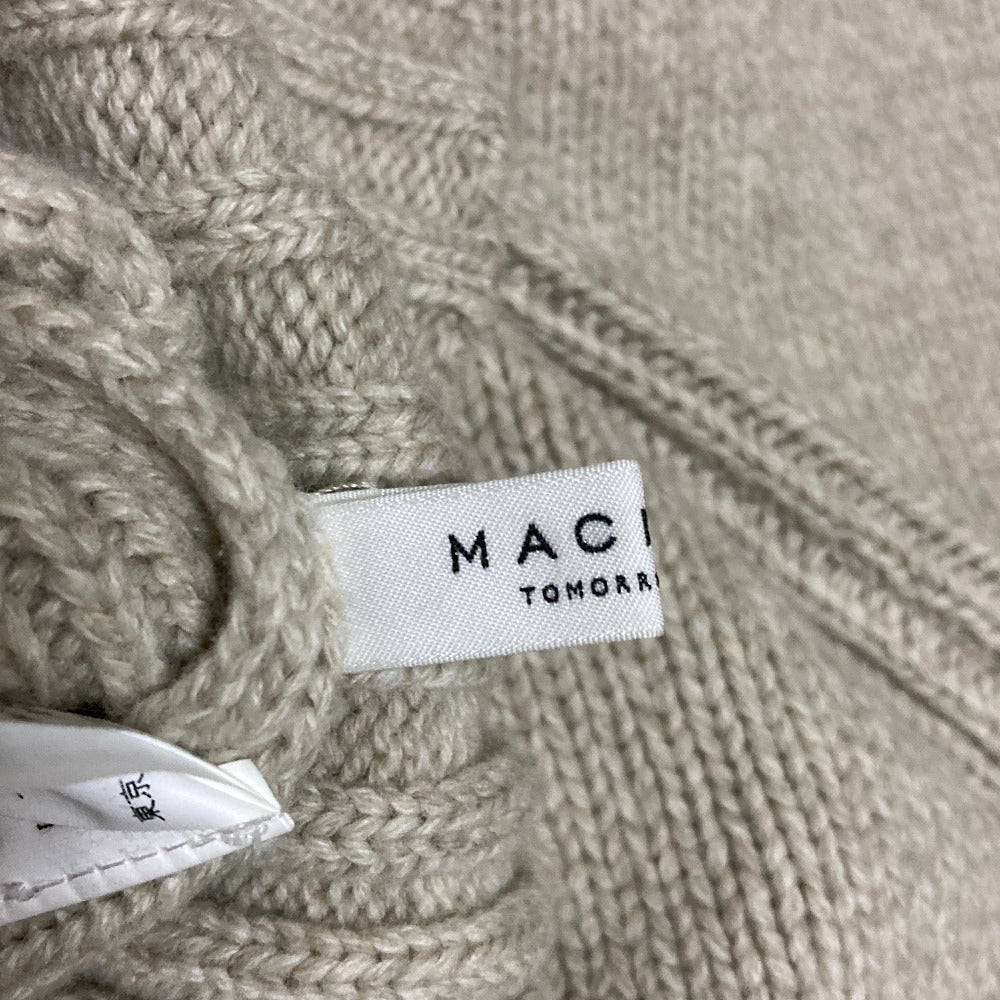 マカフィー ウールカシミヤタートルニットセーター