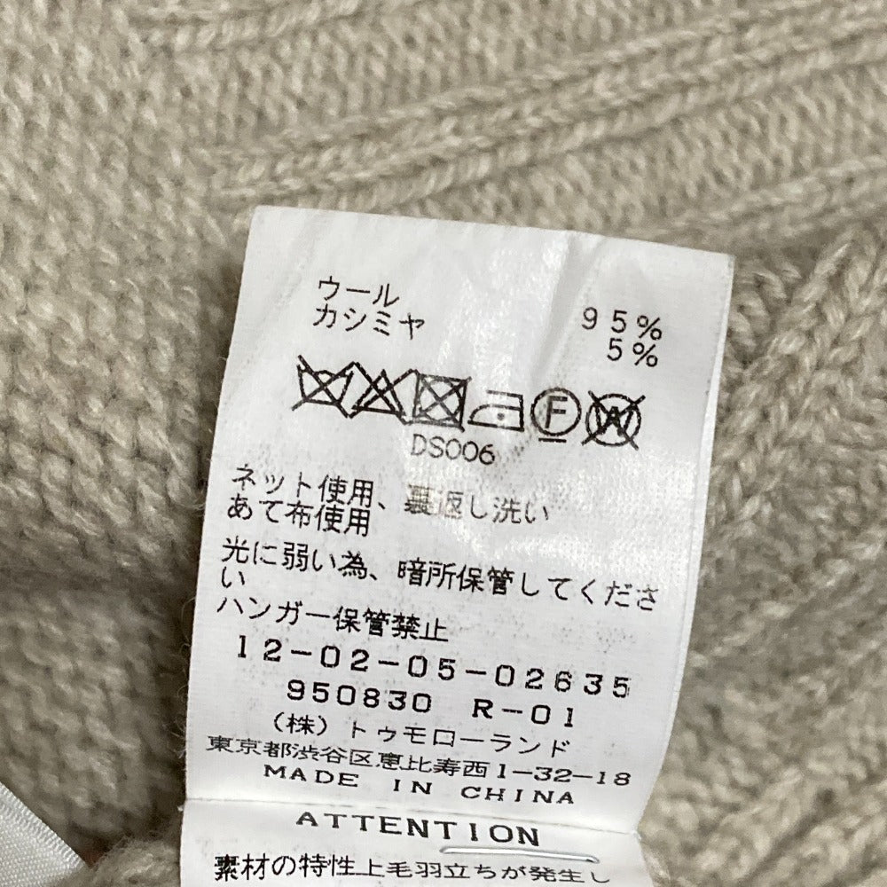 マカフィー ウールカシミヤタートルニットセーター