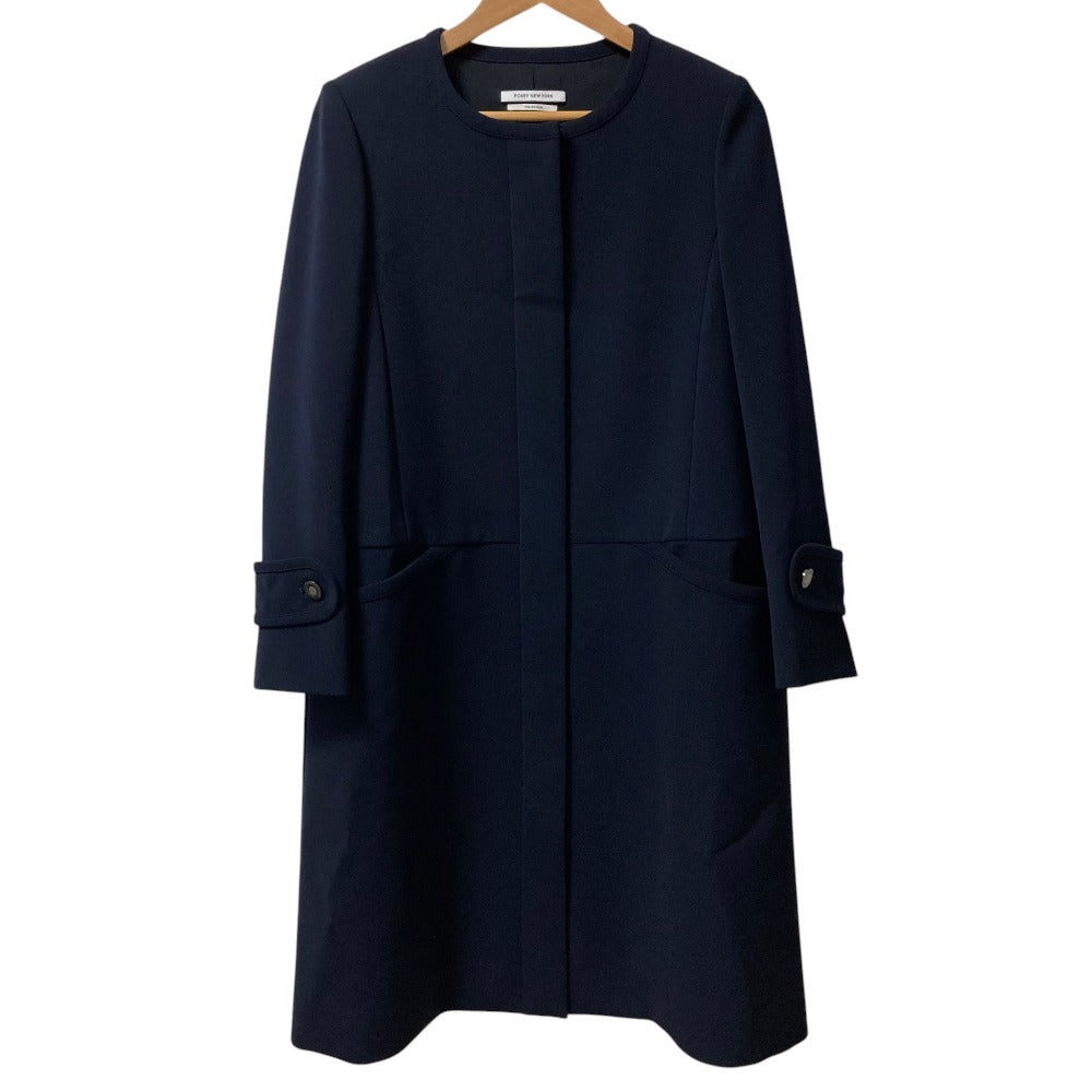 フォクシーニューヨーク DESIREE ノーカラーコート