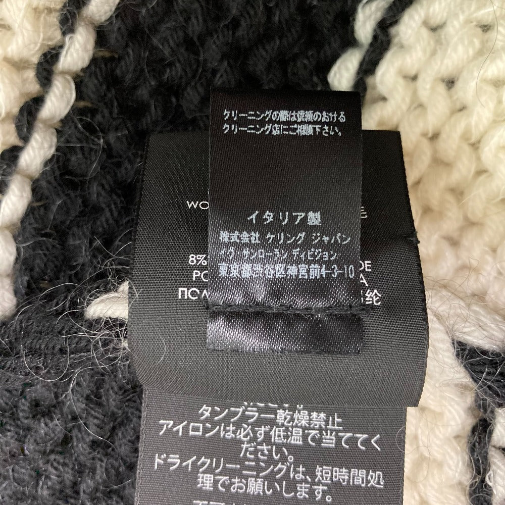 サンローラン モヘアブレンドニットマフラー