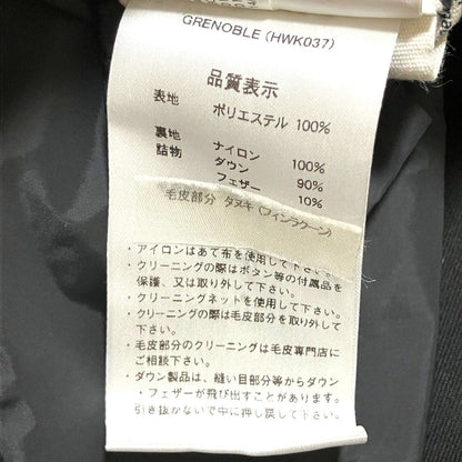 ピレネックス GRENOBLE ラクーンファー フーデッドダウンコート