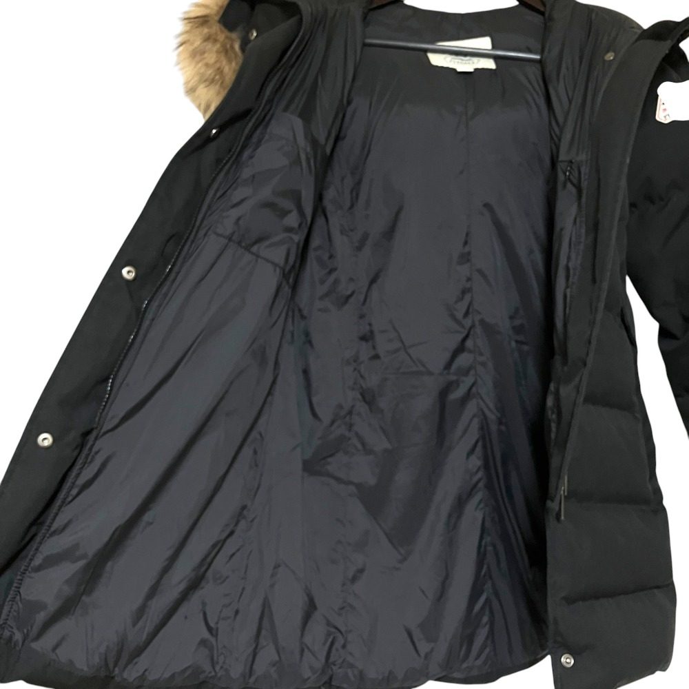ピレネックス GRENOBLE ラクーンファー フーデッドダウンコート