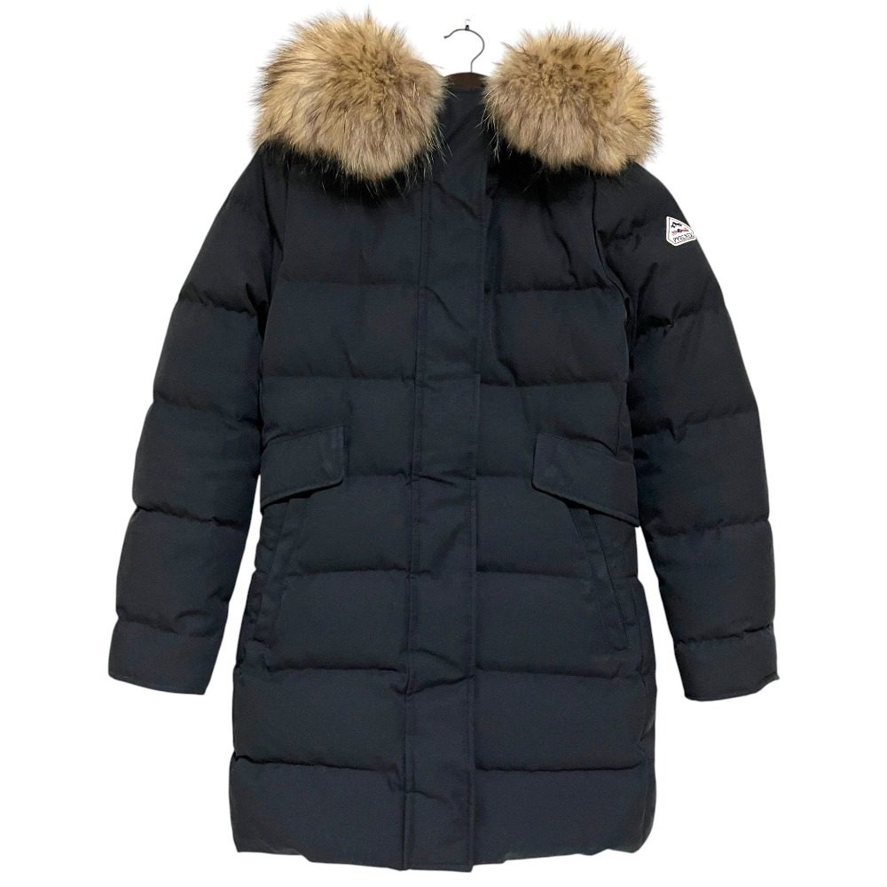 ピレネックス GRENOBLE ラクーンファー フーデッドダウンコート