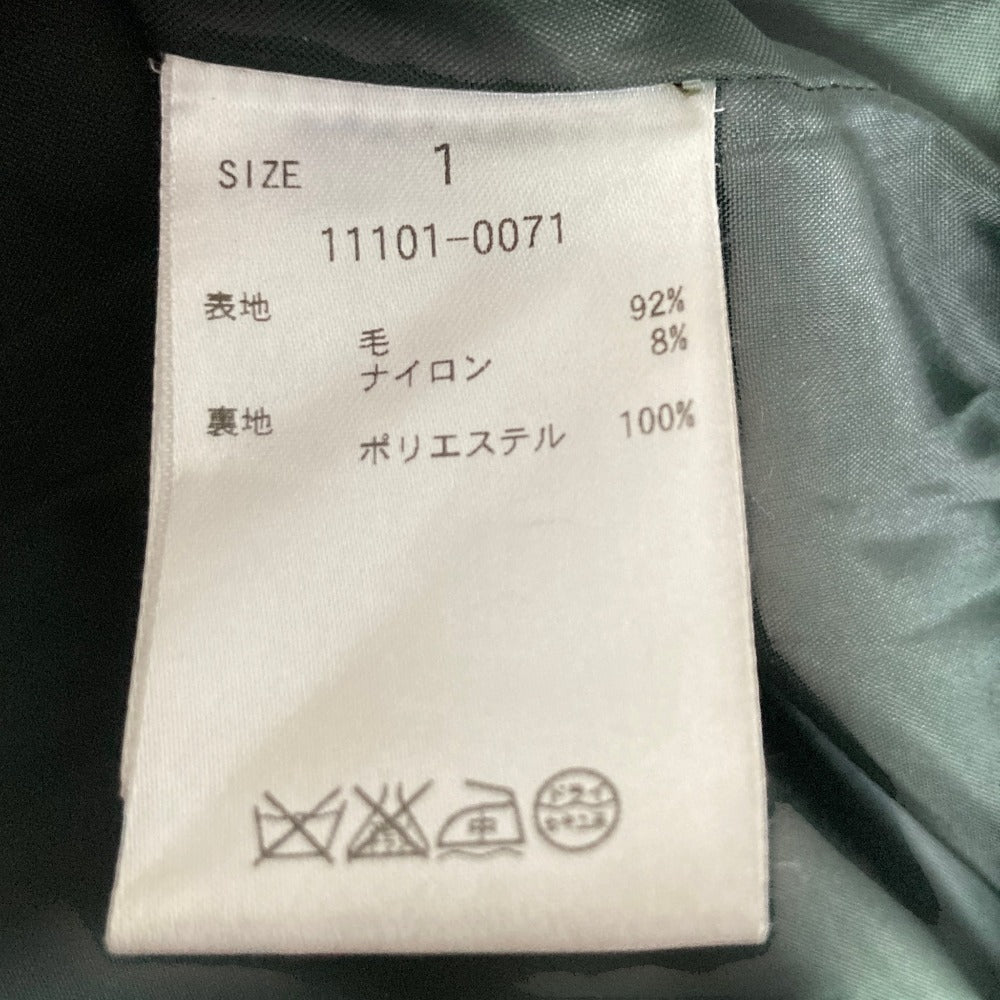 クラネ ウールノーカラーコクーンコート
