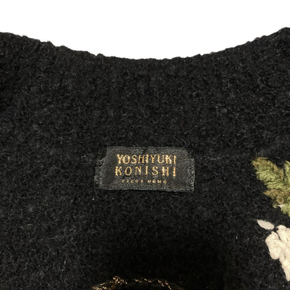ヨシユキコニシ ドラゴン刺繍ウールコート
