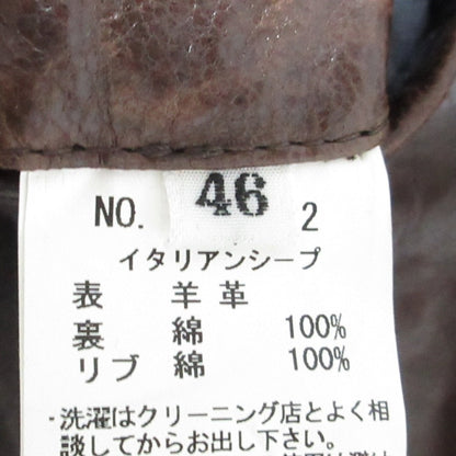 ベアフェイス イタリアンシープレザー ジャケット