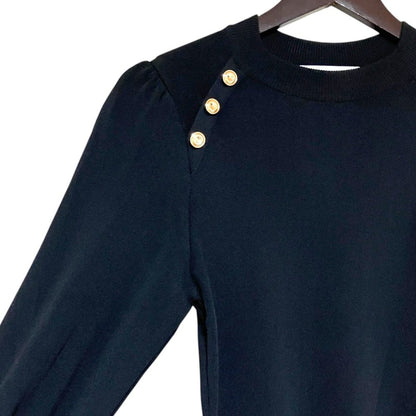 ボーダーズアットバルコニー JULIET SHOULDER TOP ニット