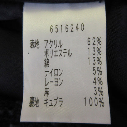 ルネ ノースリーブツイードワンピース